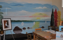 Atelier de peinture