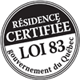 Rsidence certifie - loi 83